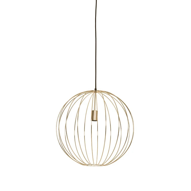 Light & Living hanglamp Suden - goud - Ø50cm